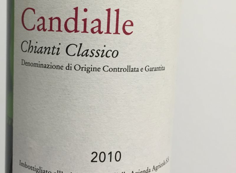 Candialle - Chianti Classico 2010 label